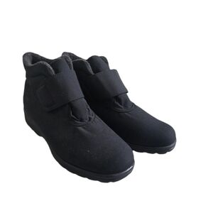 Toe Warmers Boots Black Ankle Booties Women's 10